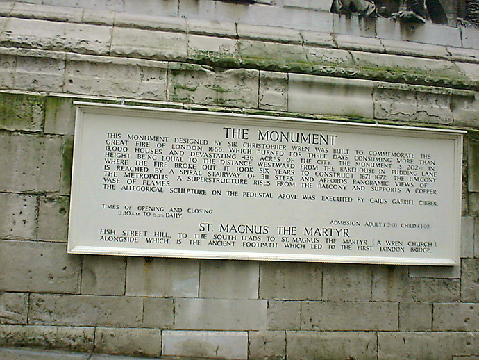 Monument Description